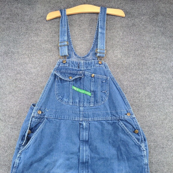 Key Jeans Key Imperial Mens Aristocraft Denim Overalls Blue Size